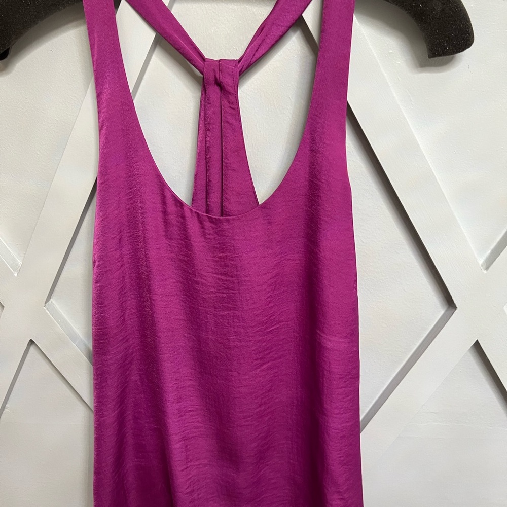 Silk tank top by BCBG. Sz XXS. Beautiful purple color